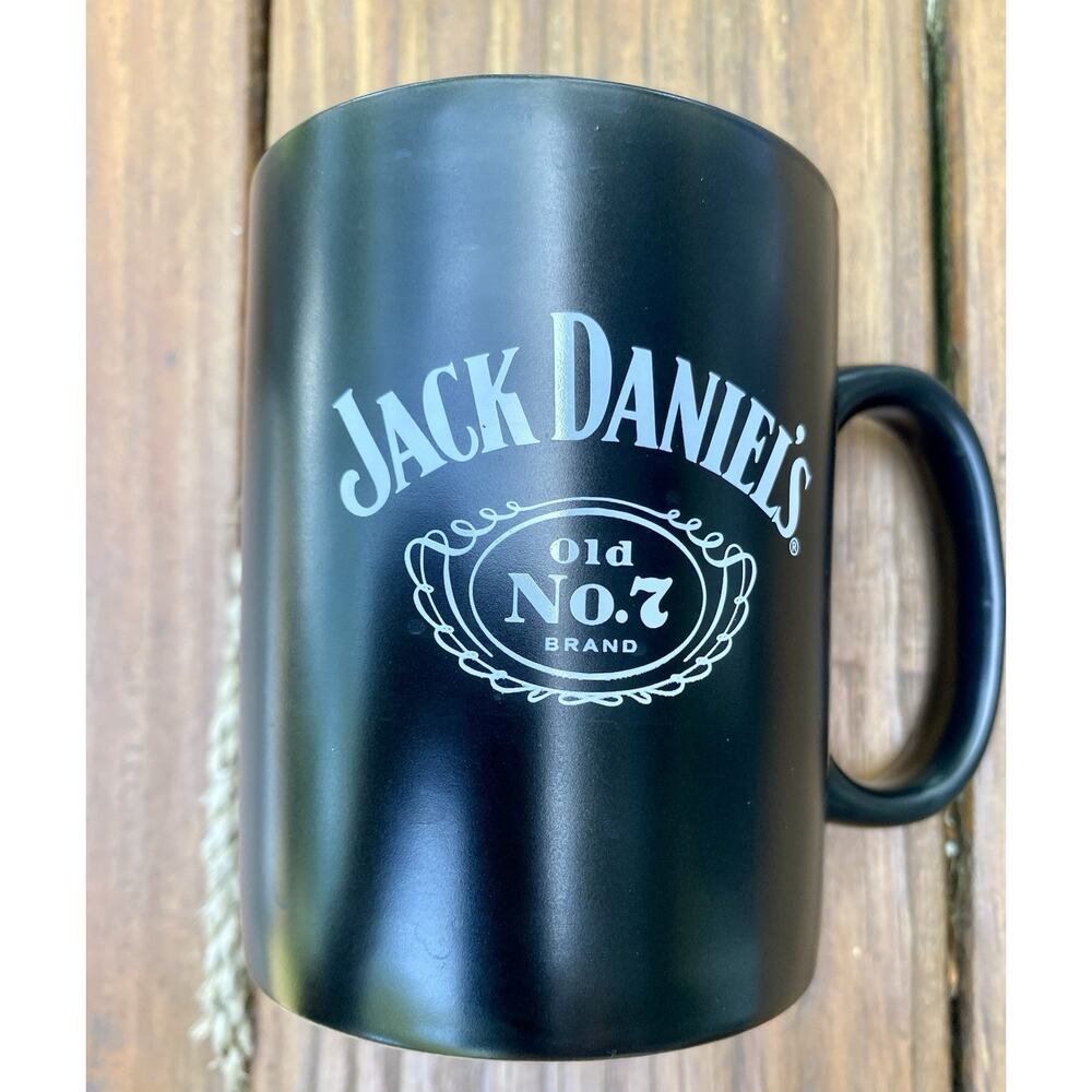 Jack Daniel's Mug Old No.7 Coffee Officially Licensed 8oz Black